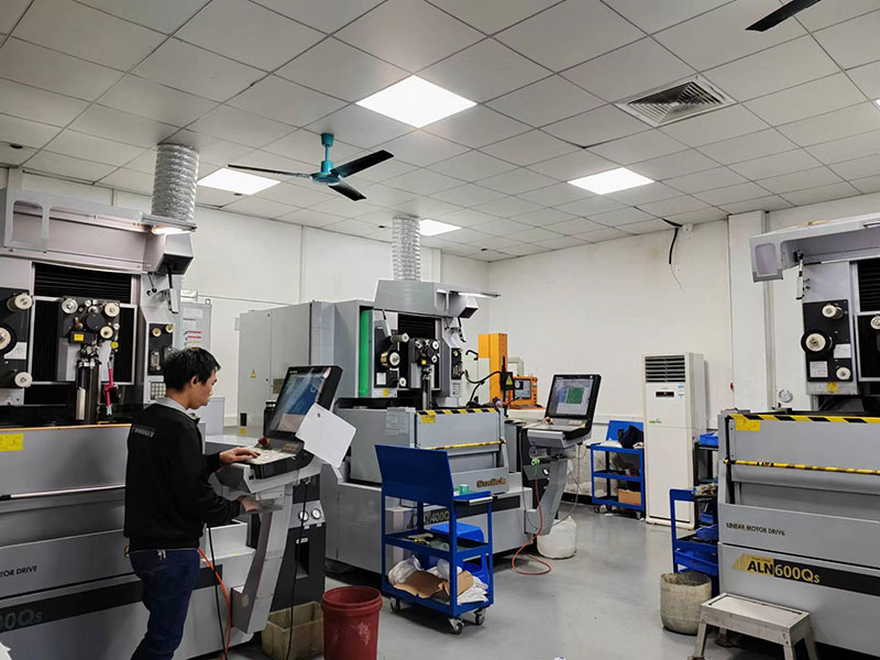 Wire cutting dept